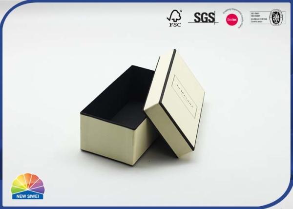 4C adapté aux besoins du client imprimant le boîte-cadeau de papier arrière Clay Coated