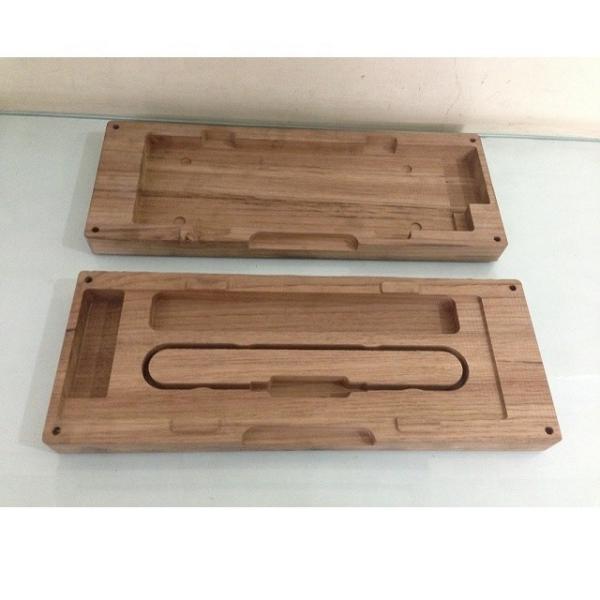 Части CNC точности древесины черного дерева Yijin крася филируя