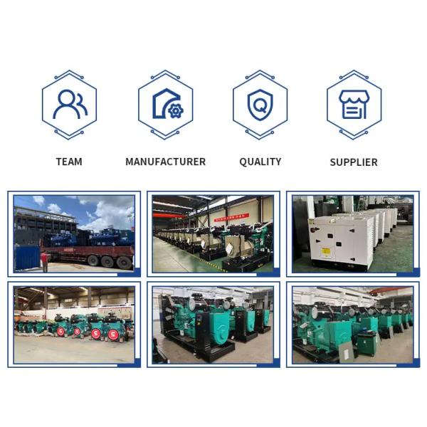 Open Frame 3phase 50hz 1500rpm 30kw 40kw 60kw 80kw 100kw 120kw Silent Diesel Generator
