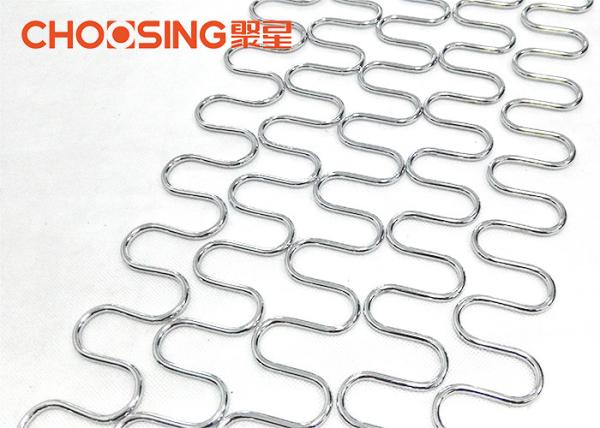 Durable Flat Sofa No Sag Springs 3.6mm - 4.0mm Black Color With Anti Rust Treatment