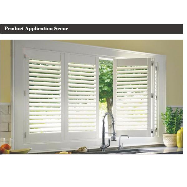 KLUK Aluminium Glass Louvers Window , Shutters With Integrated Blackout Blinds