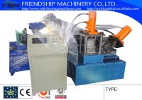 GI 1.0-3.0mm Thickness Cz Purlin Machine / Roll Forming Equipment With Hydraulic Cutting