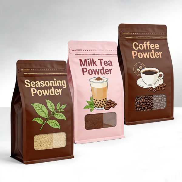 Food Grade High Barrier Leak Proof Stand Up Pouch for Powder and Food Packaging
