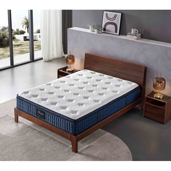 Ice Fabric Gel Memory Foam Mattress In A Box Cooling Sleep Experience Compressible VN1003 12 Inch