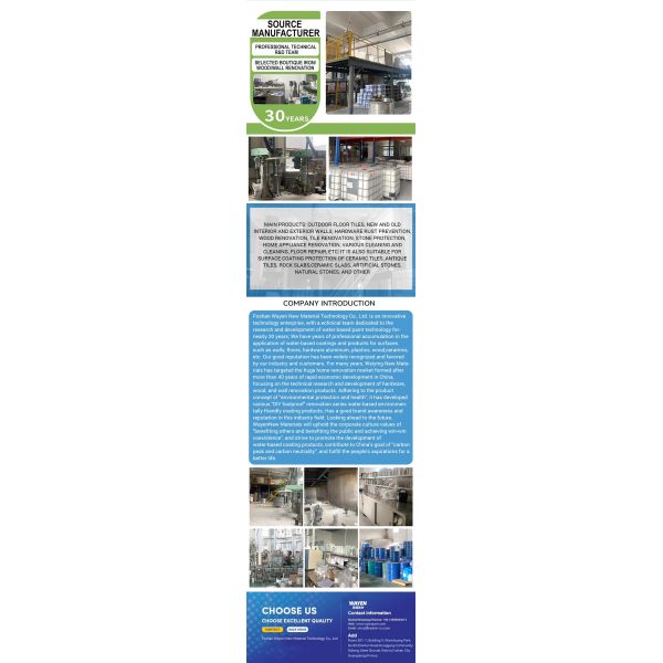 Wall Strengthening Water Based Protective Finish Waterproof Cement Floor Paint