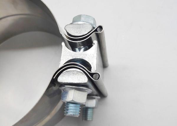 304 57.15mm de aço inoxidável 2,25' braçadeira de faixa do reparo da exaustão
