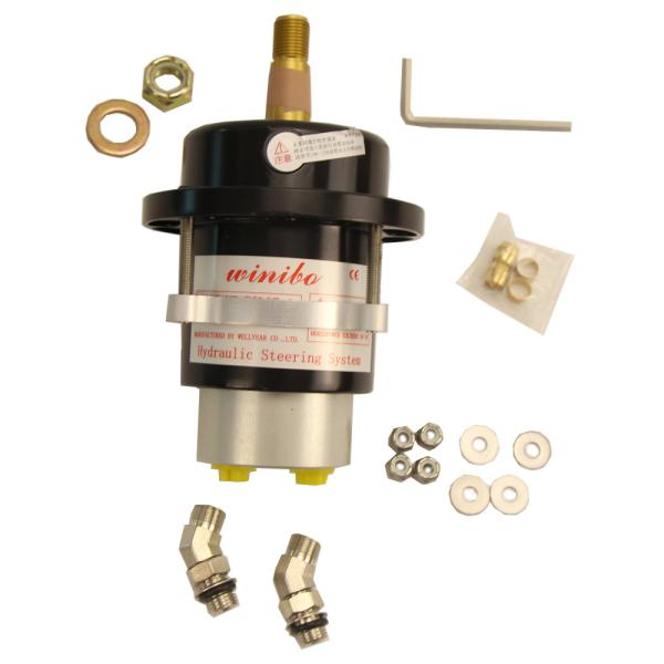 Front Mounted Boat Power Steering Kit Installed Easily And Fast For Engine Up 90hp