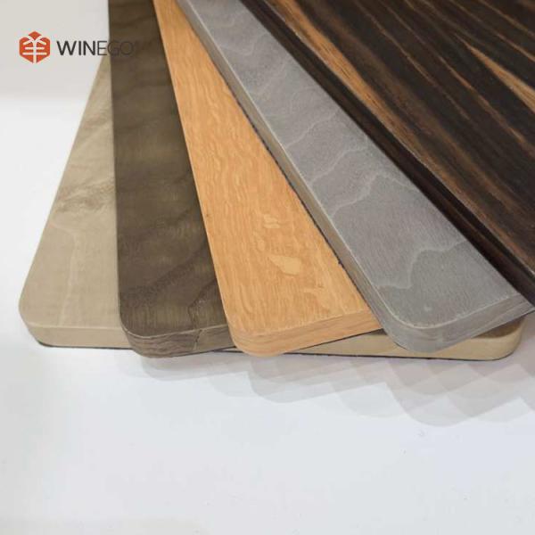 Внутренние ламинированные стеновые панели с дымом деревянного зернового фанера