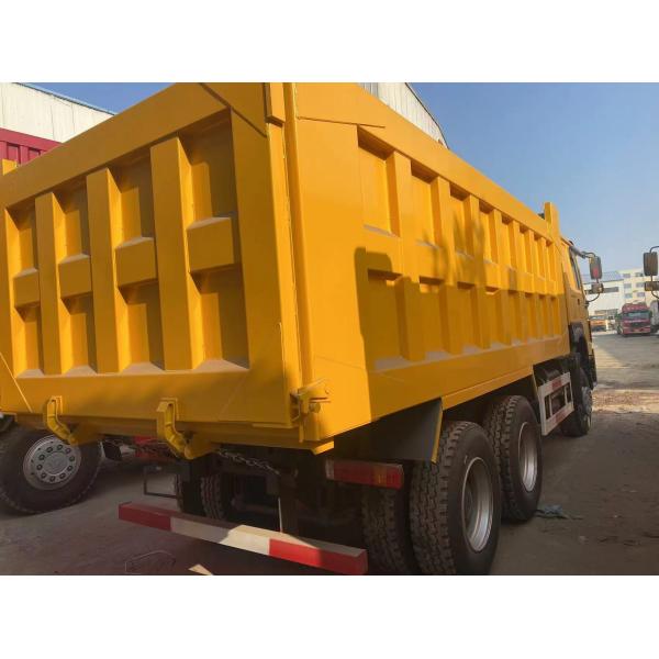 6930*2500*2860mm peso en el borde 6.4T 8 Muelle de hojas con suspensión de amortiguador Control hidráulico con refuerzo de aire 4x2