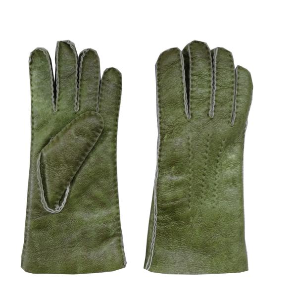 Christmas Gift Stock Merino Lamb fur Shearling Sheepskin Gloves for Women