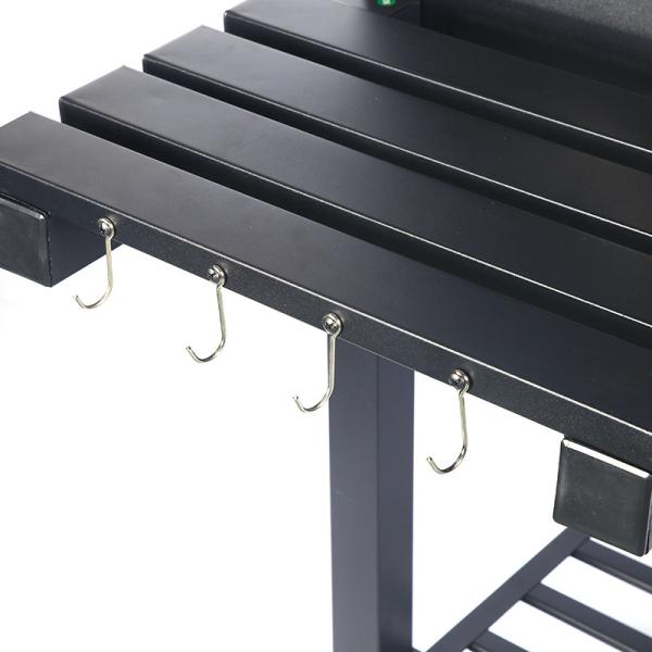 Outdoor Camping Grills High Temperature Chrome Steel Cooking Grid Charcoal Bbq Smoker