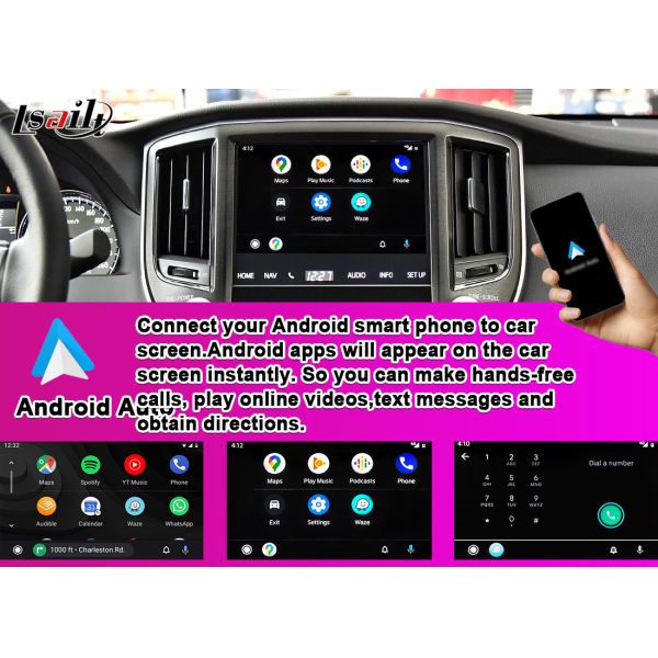 Apple CarPlay Interface for Crown S210 AWS210 GRS210 GWS214 GWS215 Majesta Athlete Royal Saloon Integrated Android Auto, Reverse Camera, AC Climate