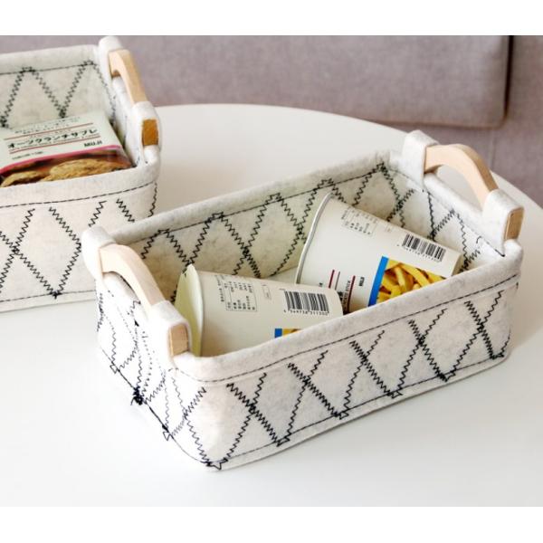 Water Resistant Felt Toy Basket Safe Eco Friendly Material For Baby