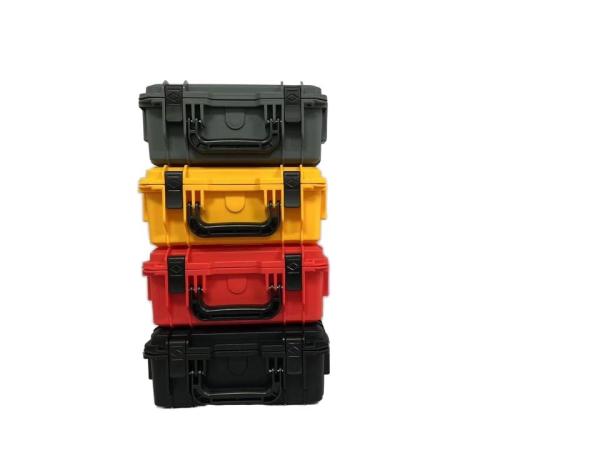 Boîte à outils de stockage en plastique portable à main dure avec couleur personnalisée et support personnalisé ODM