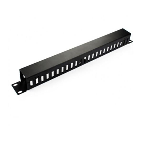 Fiber Patch Panel 24 Gear 48 Port Metal Wire Management Frame