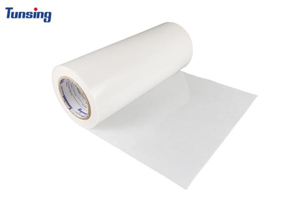 Milky White Translucent PES Hot Melt Adhesive Film Roll Fabric Repair Iron-On Patch