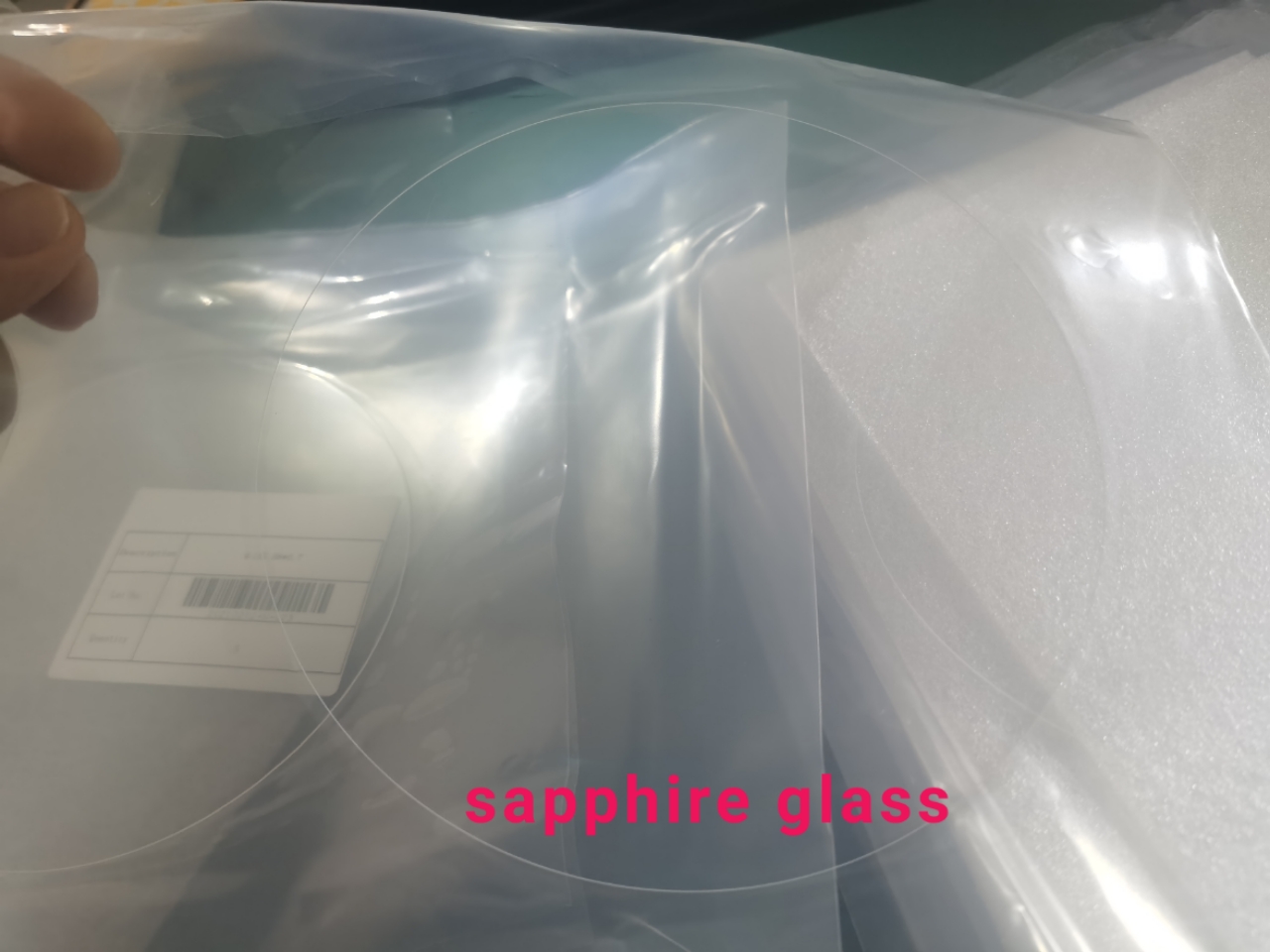 Вафля сапфира диаметра 200mm 8inch DSP для эпитаксиальной вафли сапфира окна 8inch сапфира