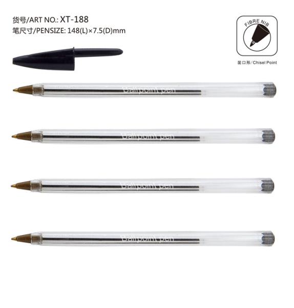 good writing cheap ball point pen from China direct factory