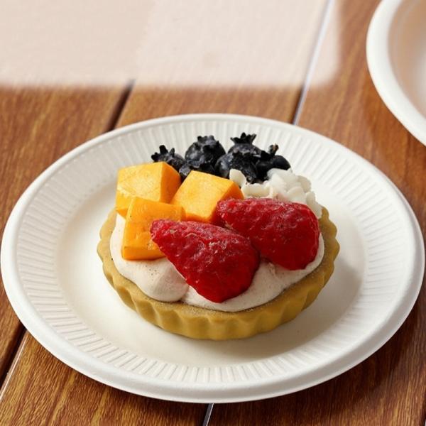 Eco-Friendly Biodegradable Paper Pulp Plate for Disposable and Smooth Edge Containers
