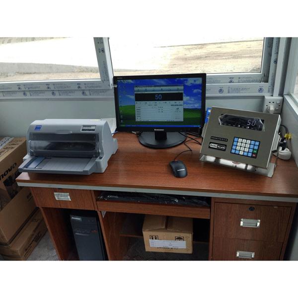 Factory Price Pitless 80 Ton Electronic Digital Truck Scale With Ramp