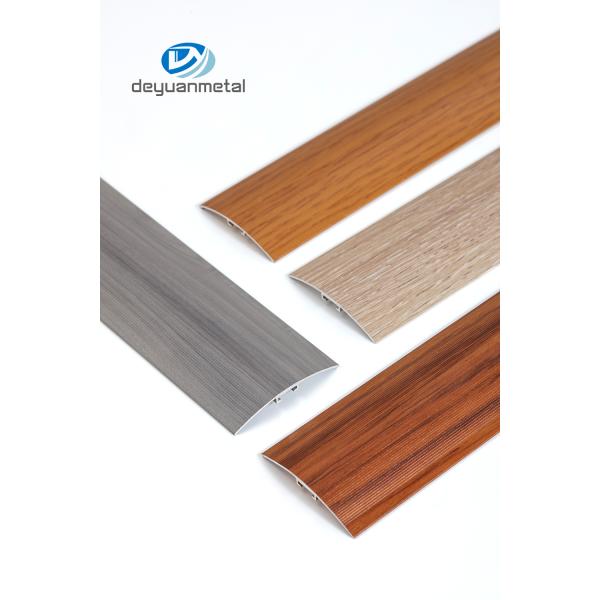Зерно древесины поверхностного покрытия ковра отделки перехода прокладки порога 6463 алюминиевое справляясь профилей слоистое