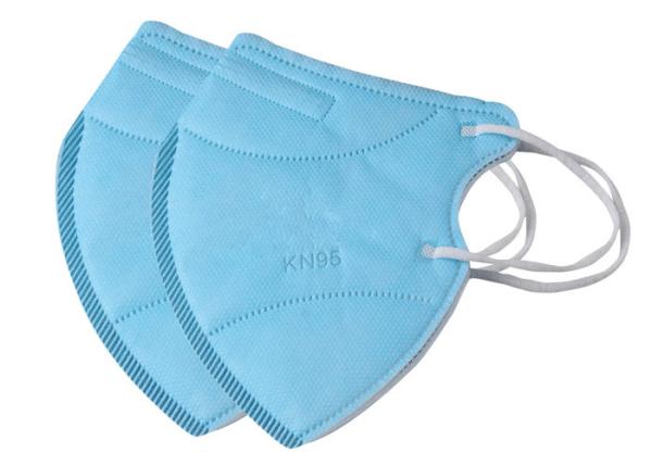 Soft Cotton KN95 Mask High Tensile Strength Food Processing Industry Use