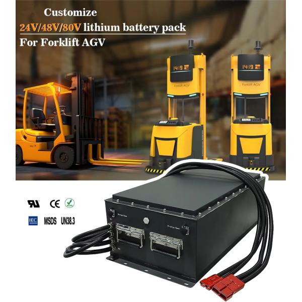 Lead Acid 200Ah 72v Golf Cart Battery Pack For Forklifts And AGV Robots