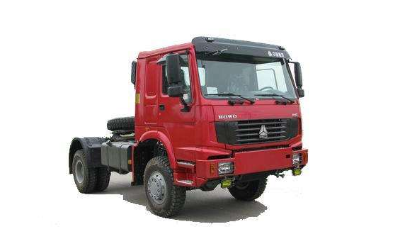 Diesel SINOTRUK 6X6 Prime Mover Trailer Howo 371 Truck Large Loading Capacity