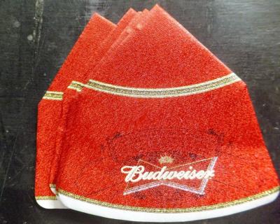 self adhesive aluminium foil beer label beer bottle neck aluminium labels Customized Metallic Paper UV Printing Beer Bot