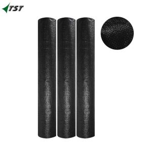 3.2oz 6ft X 300ft Black Color PP Woven Weed Mat Ground Cover For Agriculture Garden