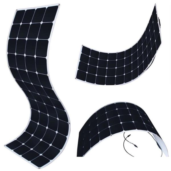Sunpower 320 Watt Monocrystalline Solar Cell Panel Strong Adhesive 2 Years Warranty