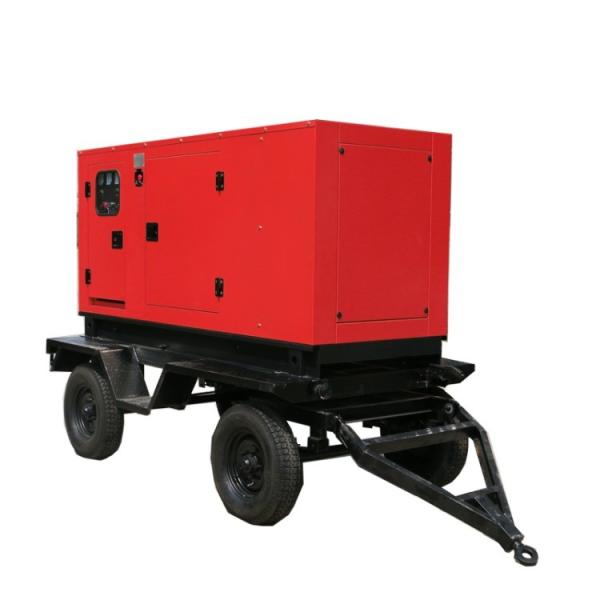 200kW 250kVA Small Generator Trailer Mobile Generator Water Cooling System