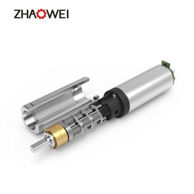 Toy Car Planetary Gearbox Stepper Motor Dia 6mm 8rpm Coreless Micro DC Motor