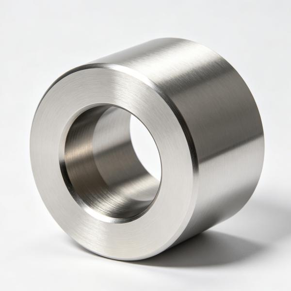 CNC Turned Stainless Steel Pump Sleeve with Precision ID Bore and Hard Chrome Plated for Corrosion Resistance