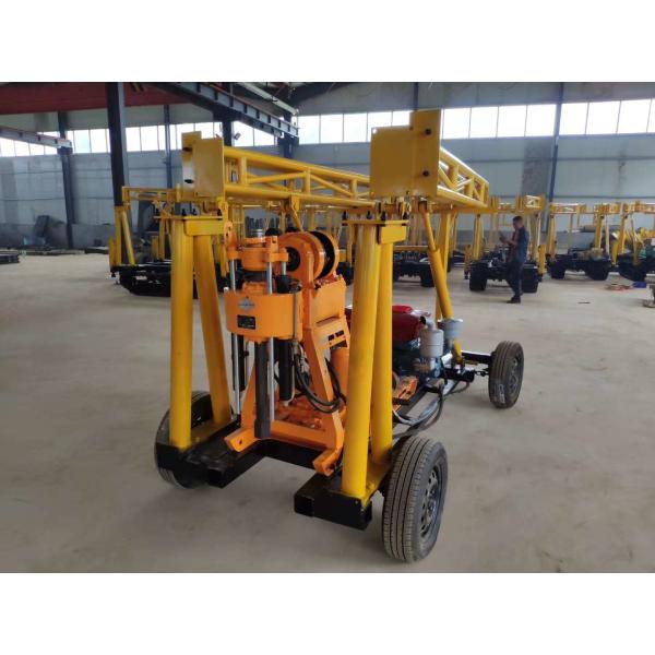 New Condition Hydraulic Water Well Drilling Machine , Water Borehole Drilling Equipment