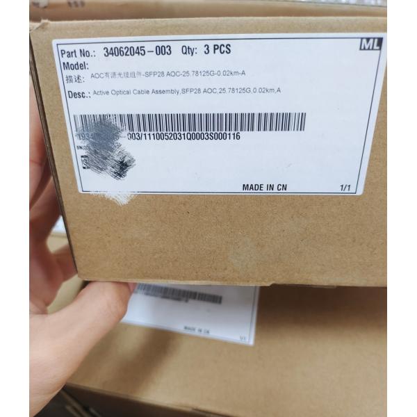 Собрание оптического кабеля SFP-25G-AOC-20m Huawei активное, SFP28 AOC, 25.78125G, 0.02km, a