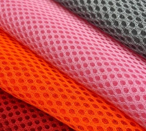 Recycled Polyester single back Sandwich 3D Air Mesh Fabric
