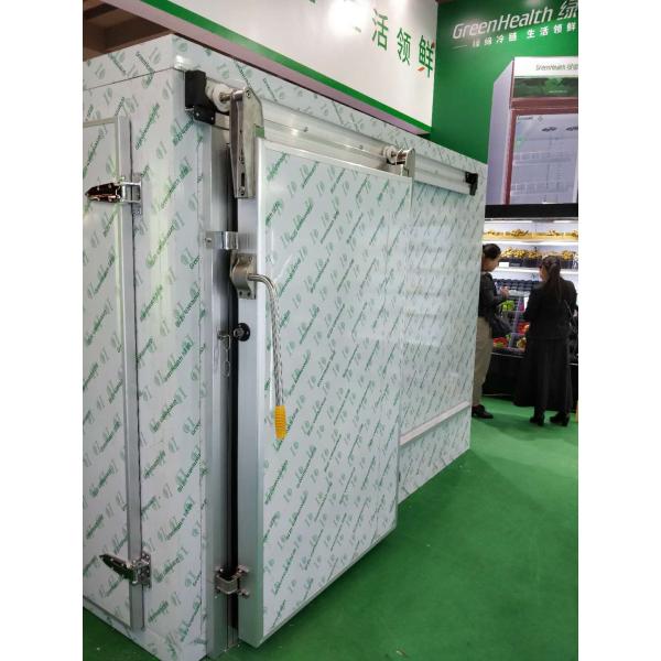 Комната холодильных установок раздвижной двери для фермы Деменсион подгонянного плодом