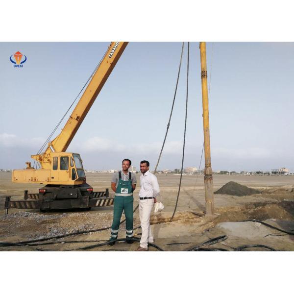 Опытные подрядчики Vibro Piling Vibroflot Drive Pile Machine BJV260E-450