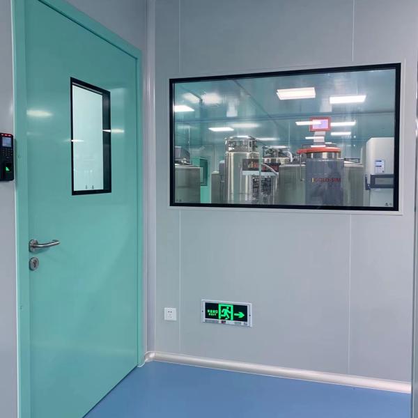 Clean French Cleanroom Door And Cleanroom Window Clean Room Doors Manufacturers