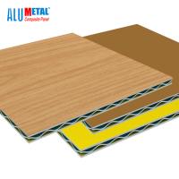 3m m B1 de cercado franco perforaron la aleación compuesta del panel 5005 del panel acanalado de aluminio