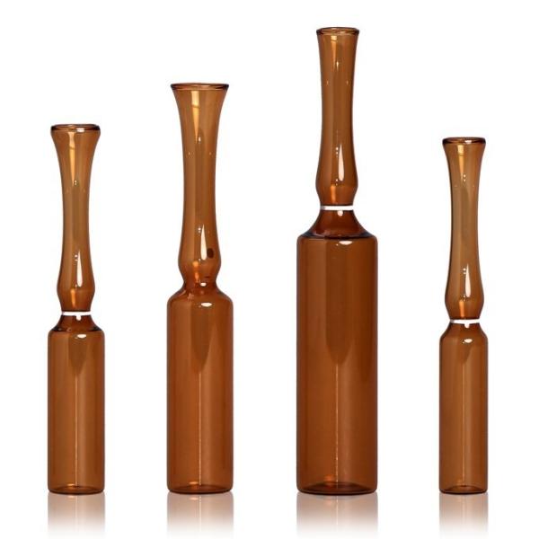 Type I Ampoule en verre ambre clair Ampoule stérile