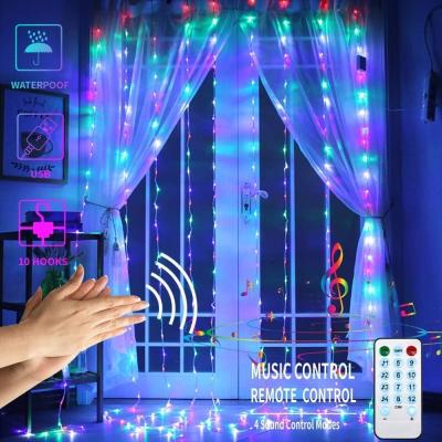 Luzes feericamente remotas da corda do diodo emissor de luz do RGB