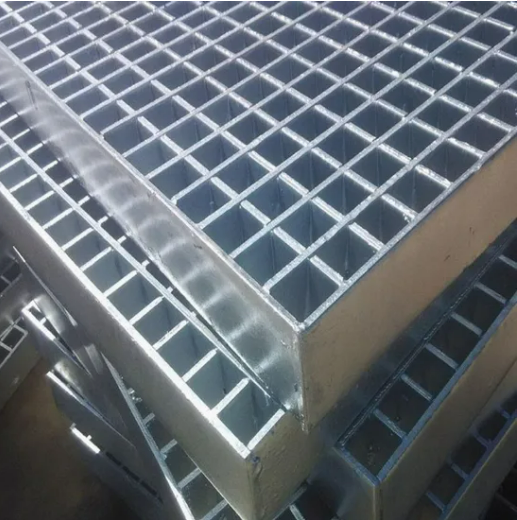 Heavy Duty Galvanized Steel Serrated Anti-slip Bar Grating for Trench Cover and Floor