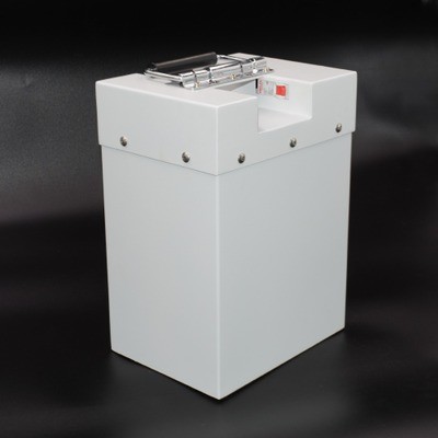35Ah 48V LiFePO4 Lithium Battery Pack,Quick Release Hinge Handle & Emergency Cut-off Switch for AGV,IEC62133 Compliant Made in China
