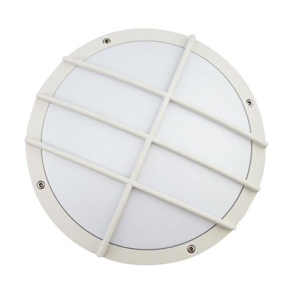 Grey Housing Led Bulkhead Lamp IP65 1600 Lumen 270*270*90 Mm Steam proof for bathroom spa