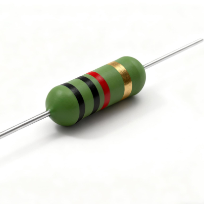 5% 3W Flameproof Surge Resistors Anti Pulse Surge Protection  Wire Wound Resistors DC500V