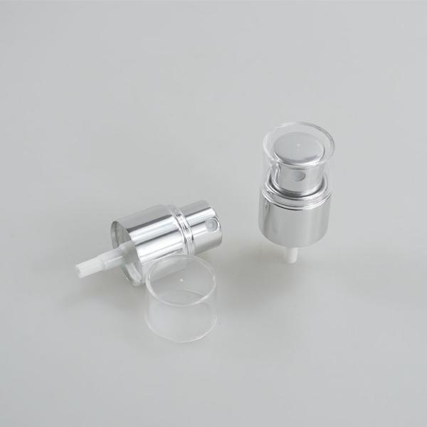 24-400 PP Luxury Sliver Sprayer Lotion Pump for Transparent Cap in Cosmetic Industry