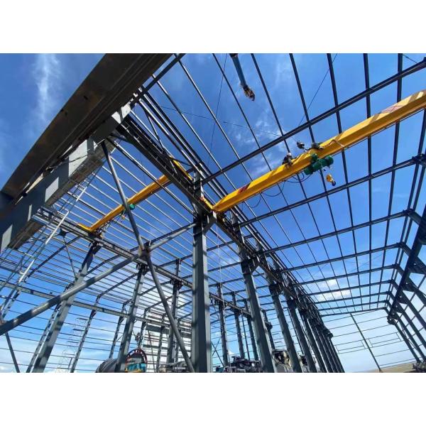 кран одиночного прогона 3T надземный для электрического рельса путешествовать