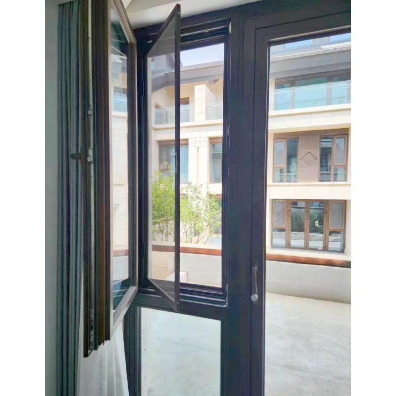Modern Minimalist Design Stainless Steel Insect-Proof Bedroom Casement Window Screen Pocket Lock Aluminum Security Mesh
